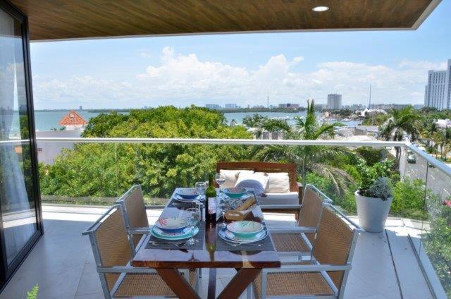 קנקון Takh Sea View Apartment מראה חיצוני תמונה