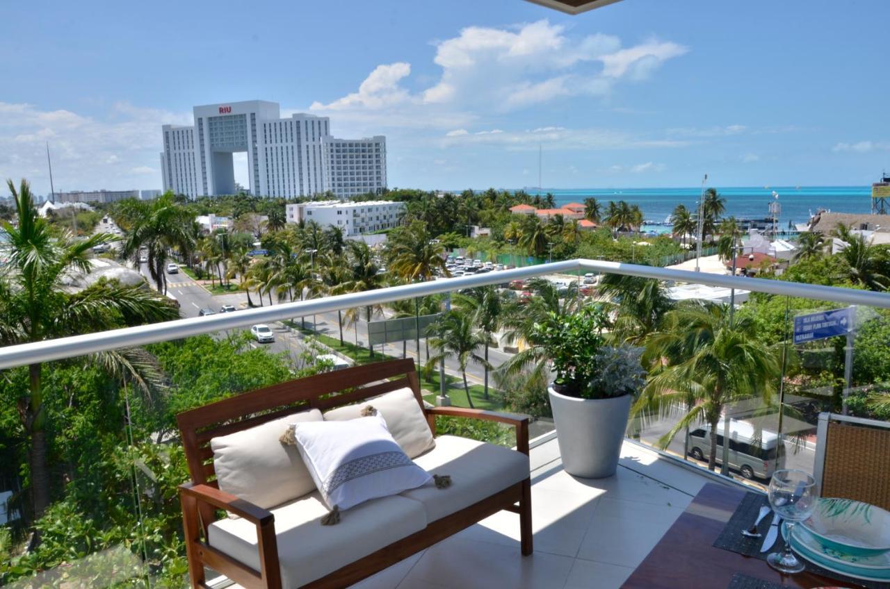 קנקון Takh Sea View Apartment מראה חיצוני תמונה