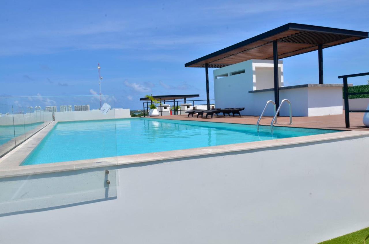 קנקון Takh Sea View Apartment מראה חיצוני תמונה