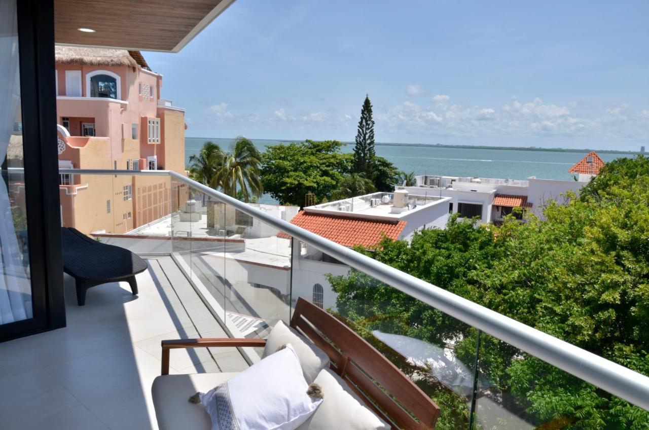 קנקון Takh Sea View Apartment מראה חיצוני תמונה