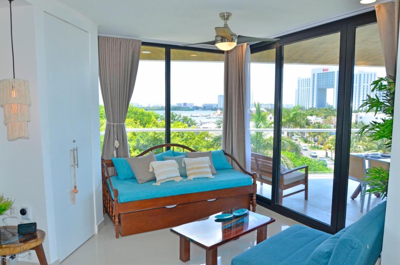 קנקון Takh Sea View Apartment מראה חיצוני תמונה